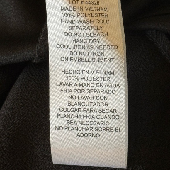 SNLY Formal Black Tier Short Sheer Dress Size 14 - Picture 6 of 6